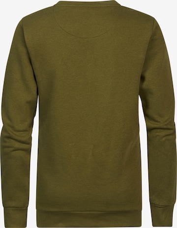 Petrol Industries Sweatshirt 'Hoffman Estates' in Green