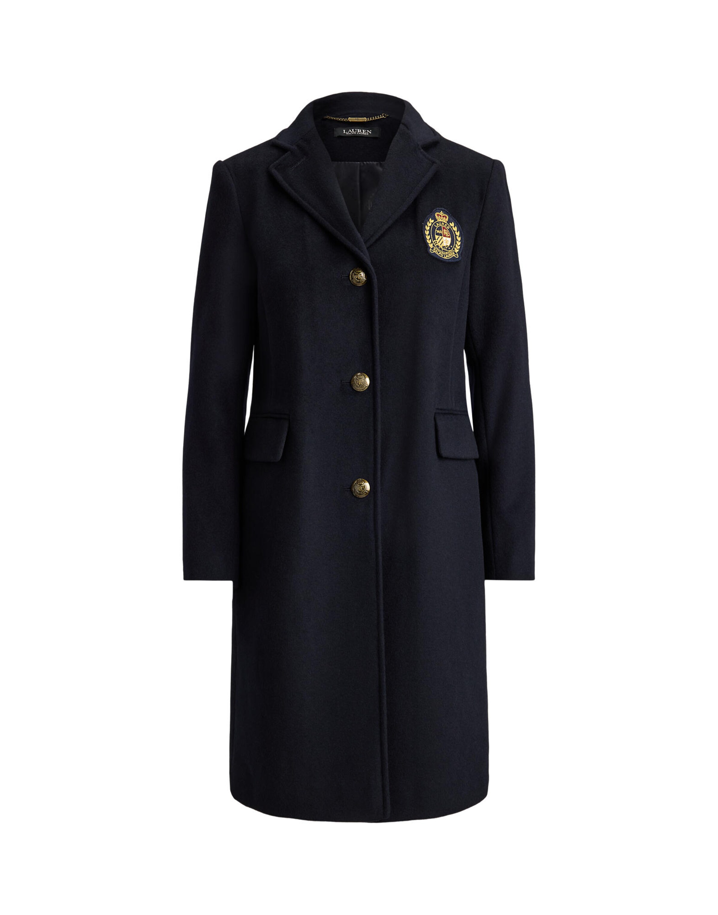 Lauren Ralph Lauren Petite Mantel in Blau: Vorderseite