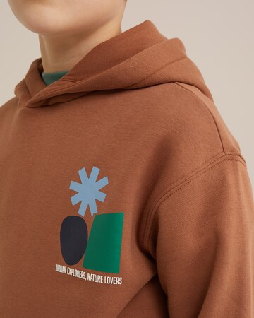 WE Fashion Sweatshirt in Brown
