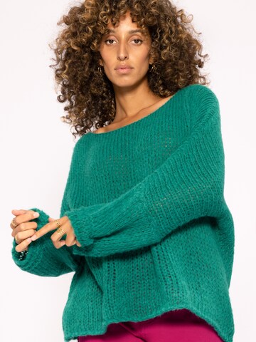 SASSYCLASSY - Jersey talla grande en verde