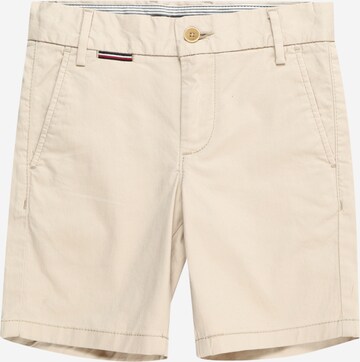 TOMMY HILFIGER regular Bukser '1985' i beige: forside