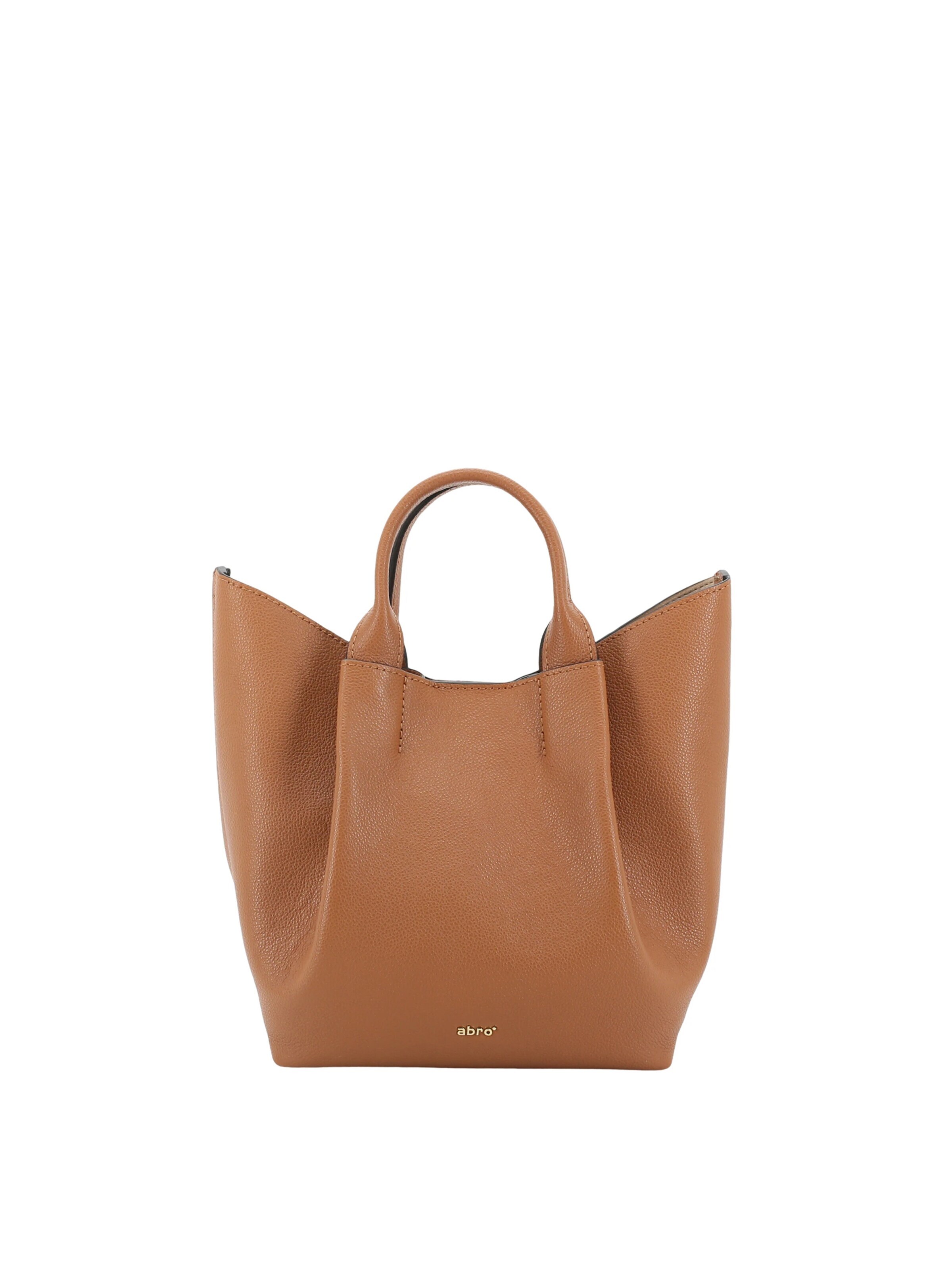 ABRO Shopper 'ESSENTIAL'‌‌‌‌‌‌‌‌ in Braun: Vorderseite
