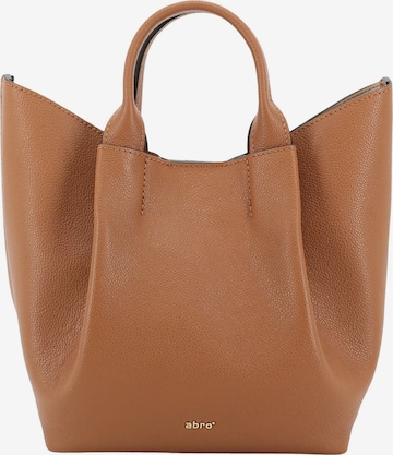 ABRO Shopper 'ESSENTIAL' in Braun: Vorderseite