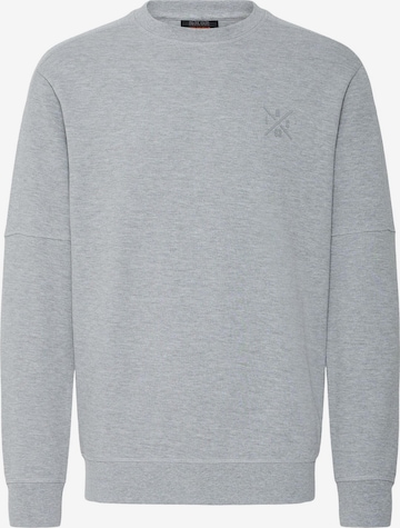 Pull-over ' IDAlbix ' INDICODE JEANS en gris : devant