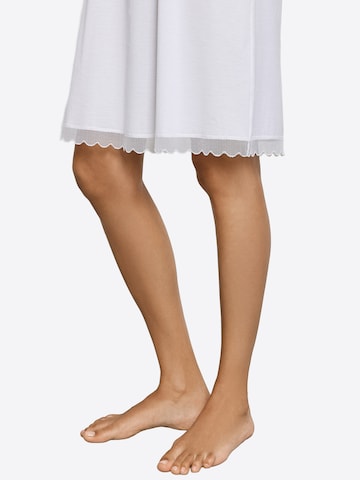 Hanro Nachthemd ' Inaya ' in Weiß