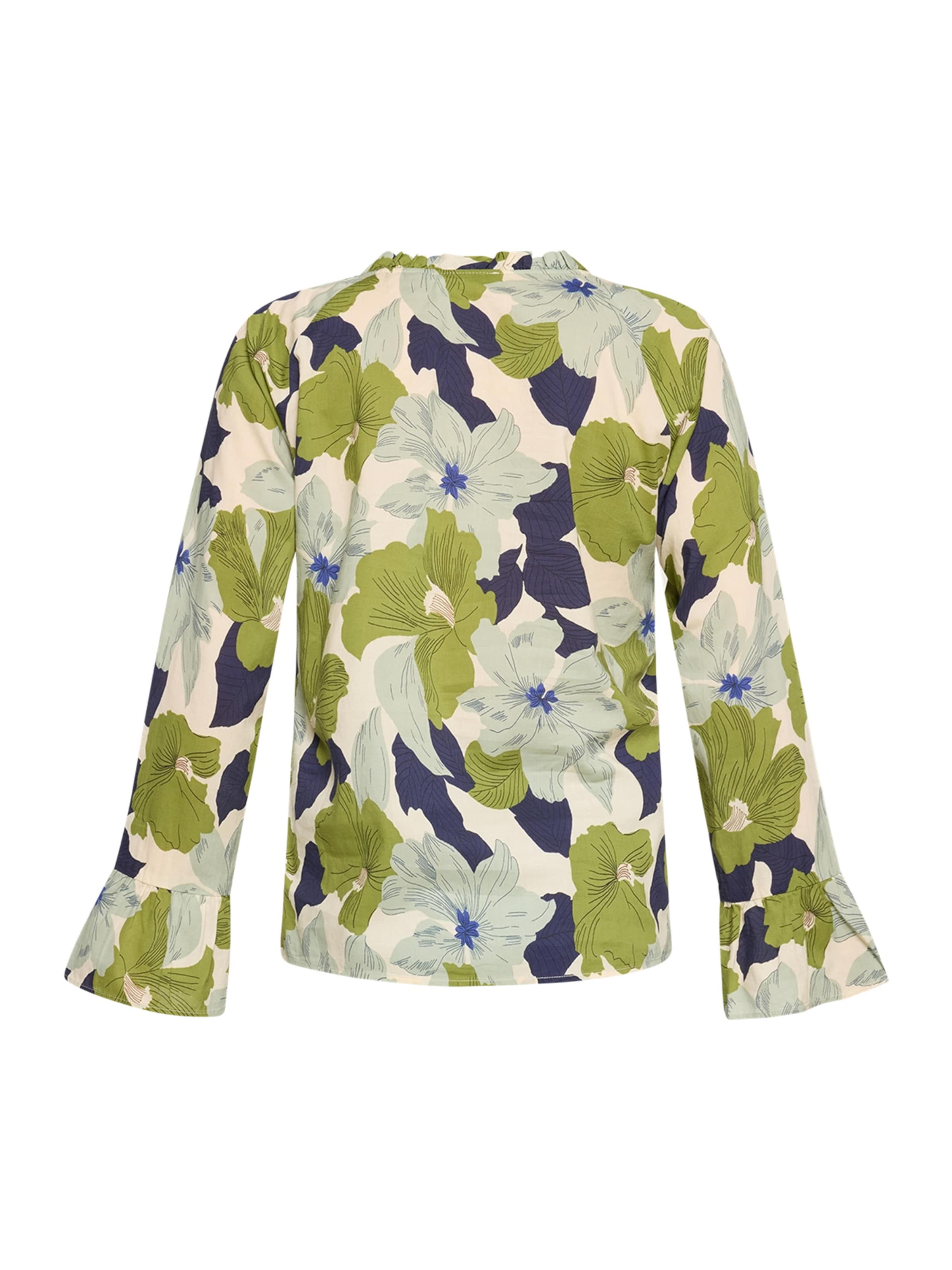 Cartoon Blouse in White