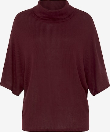 LASCANA Sweater in Red: front