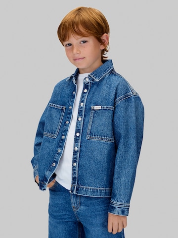 Regular Geacă de primăvară-toamnă de la Calvin Klein Jeans pe albastru: față