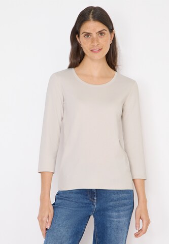 CECIL Shirt in Beige: front