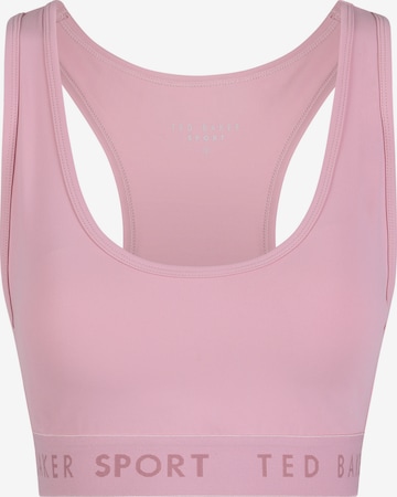 Ted Baker Bustier Sport bh 'Diana Essentials' in Roze: voorkant