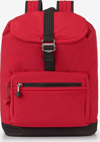 Hedgren Great American Heritage Crusade Rucksack RFID 42 cm in Rot: predná strana