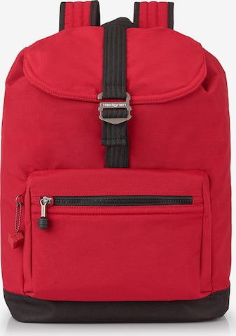 Hedgren Great American Heritage Crusade Rucksack RFID 42 cm in Rot: predná strana