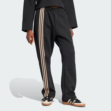 Loosefit Pantaloni di ADIDAS ORIGINALS in nero: frontale