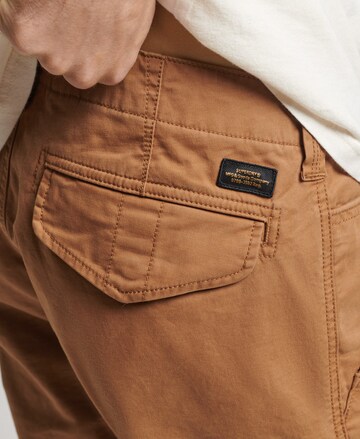 Superdry Regular Cargo trousers in Brown