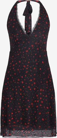 MYMO - Vestido em vermelho: frente