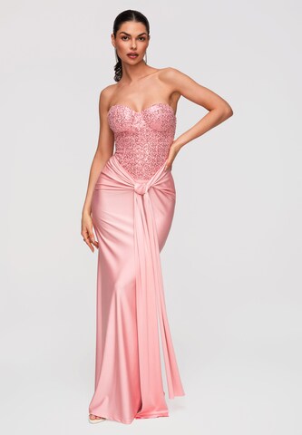 Ombre Avondjurk in Roze