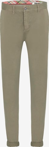 Redbridge Regular Chino Pants 'Luton' in Green: front
