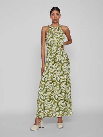 VILA Summer Dress 'Mesa' in Green