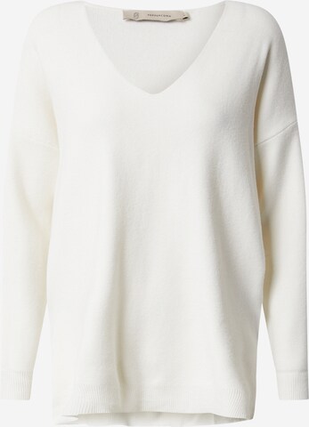 Pull-over 'Rosalia' Peppercorn en blanc : devant