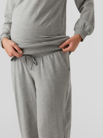 MAMALICIOUS Regular Pants 'Silja' in Grey
