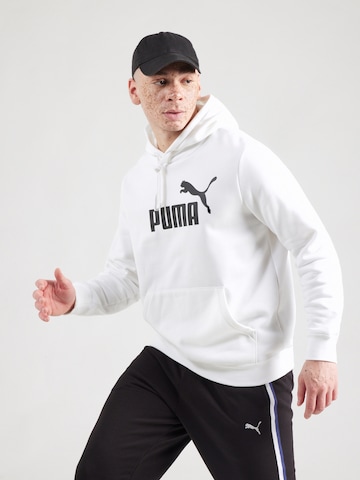 PUMA Urheilullinen collegepaita 'ESS No. 1' värissä valkoinen: etupuoli