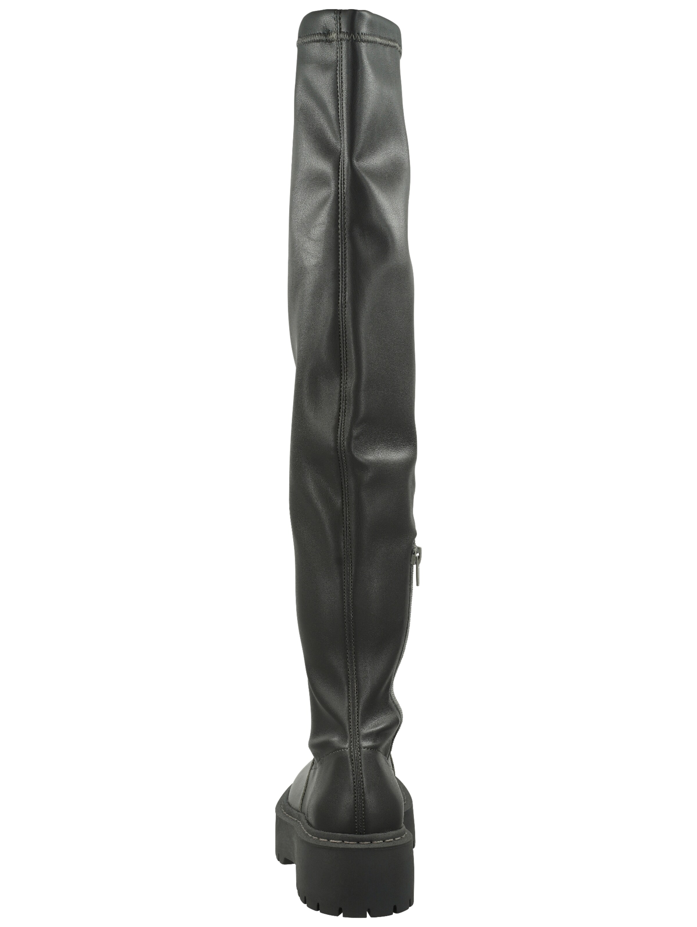 STEVE MADDEN Overknee laarzen 'Esmee' in Grijs