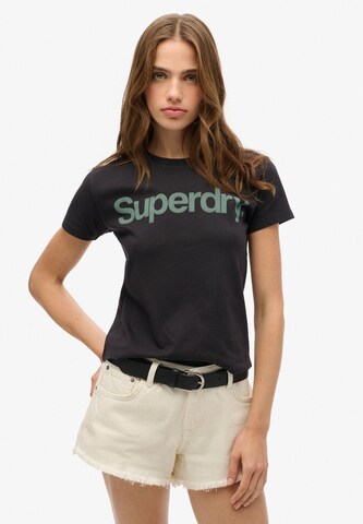 Superdry & Co T-Shirt in Schwarz: Vorderseite
