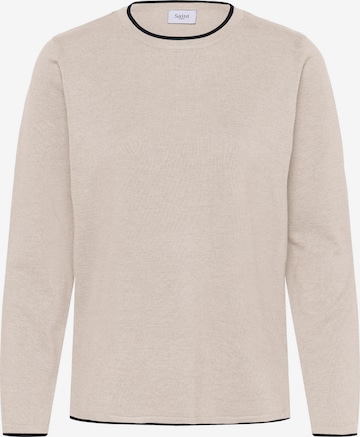 Pull-over 'Mila' SAINT TROPEZ en beige : devant