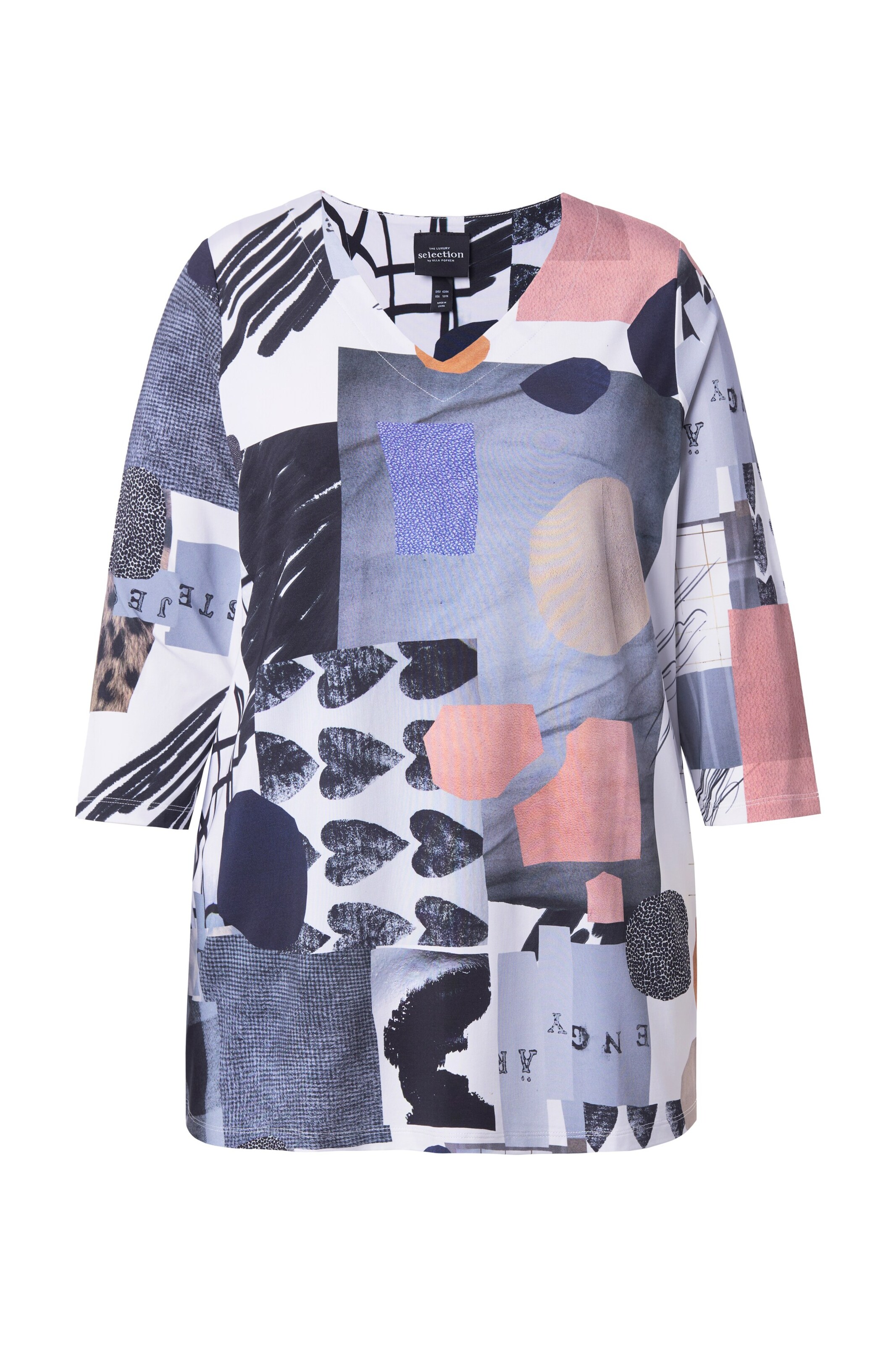 Ulla Popken Shirt in Mixed colors: front