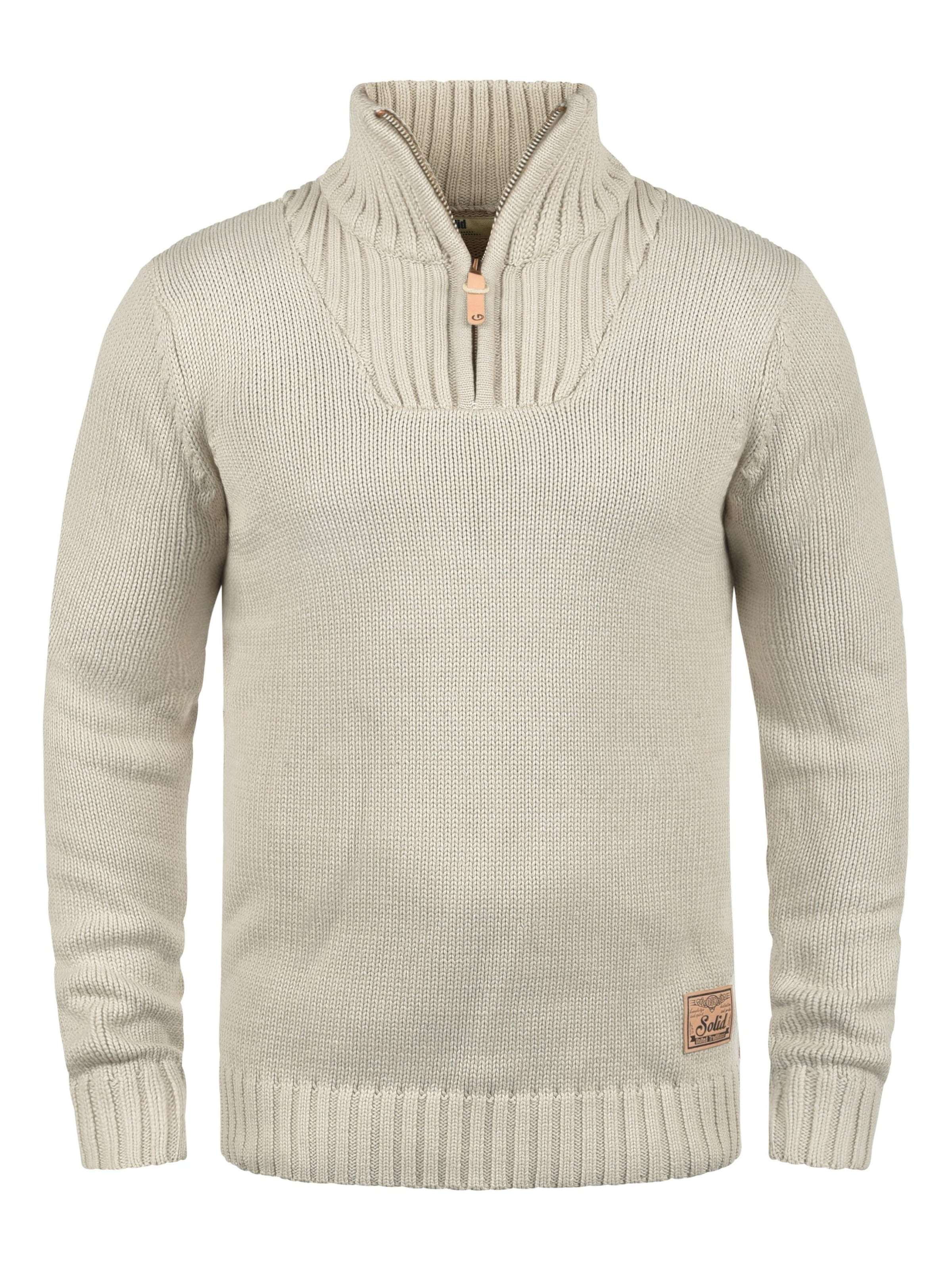 !Solid - Pullover 'Petro' em cinzento: frente