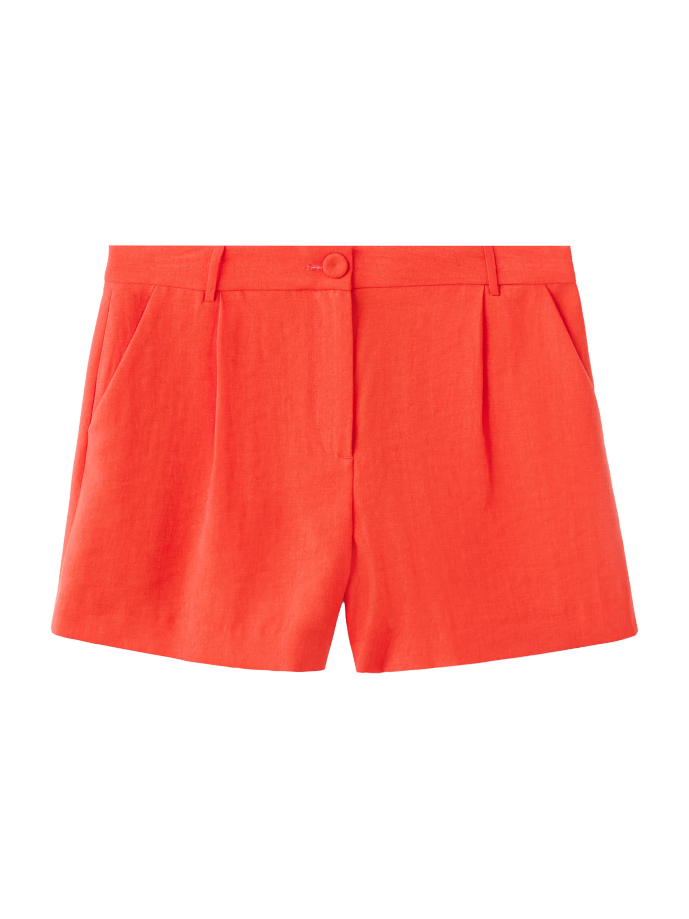 MANGO Pantalon à pince 'PEACH' en 32 en orange, Vue avec produit