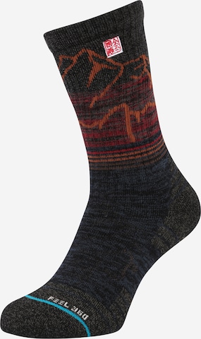 Stance Athletic Socks 'GARHWAL' in Red: front