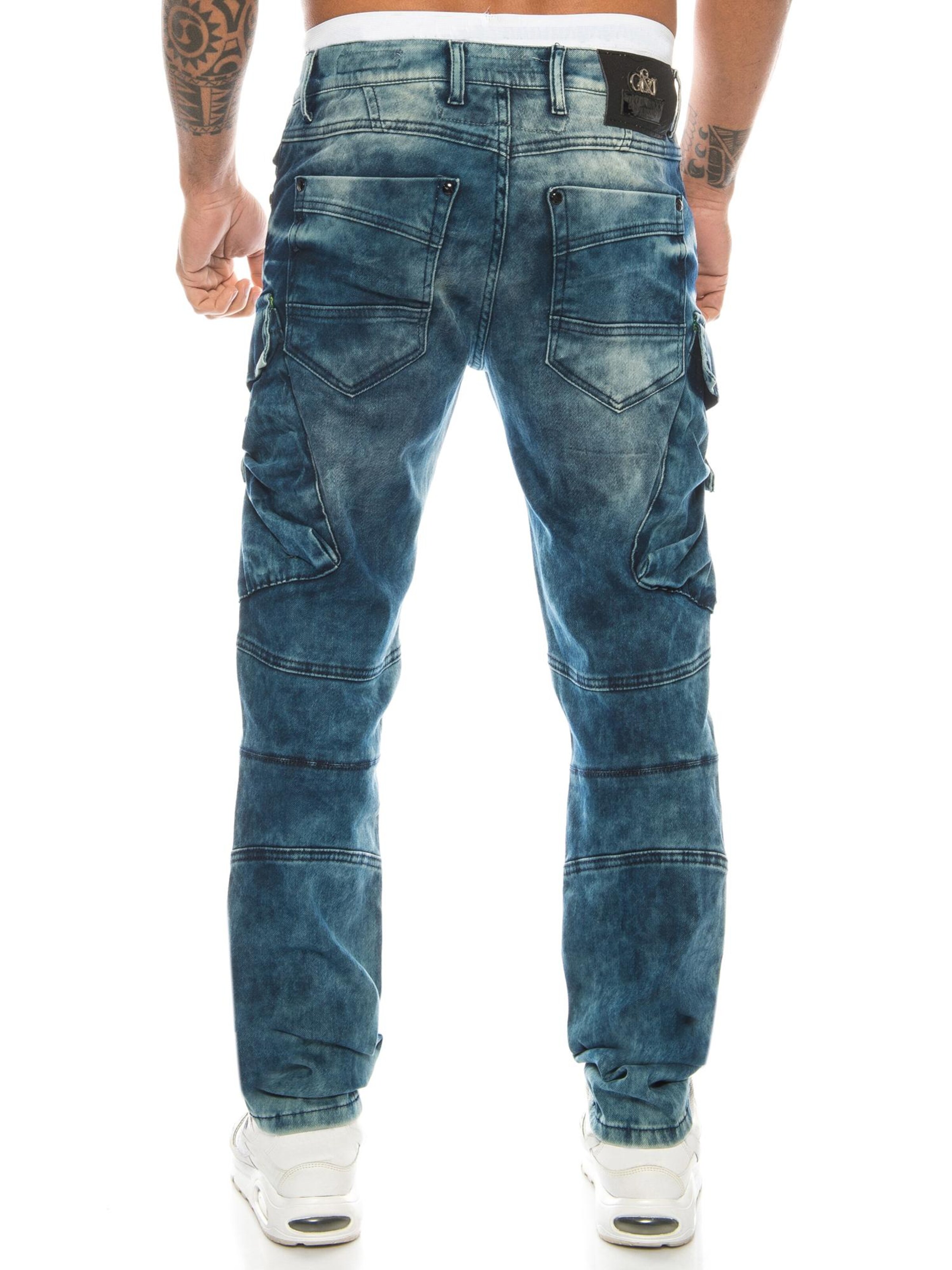 CIPO & BAXX Regular Jeans 'BJ523' in Blue