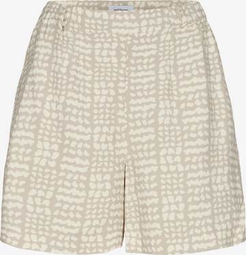 minimum Loose fit Pleat-front trousers 'Locoa' in Beige: front