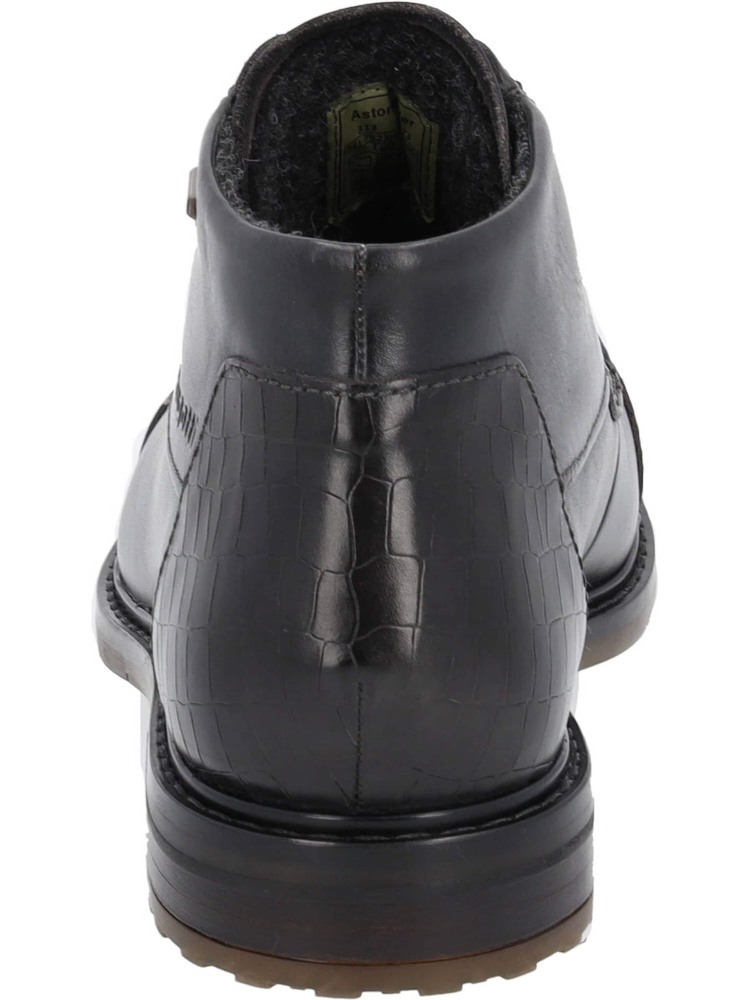 bugatti Lace-up boots 'Marcello I' in Black