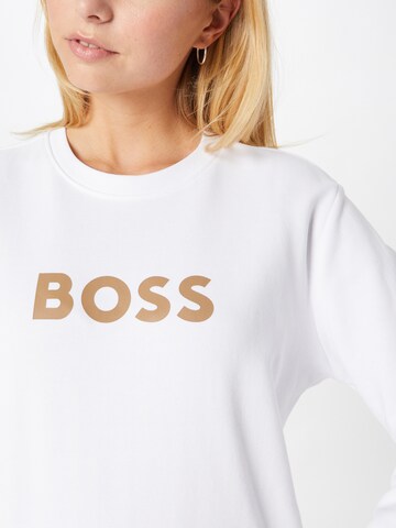 BOSS Sweatshirt 'Ela' in White