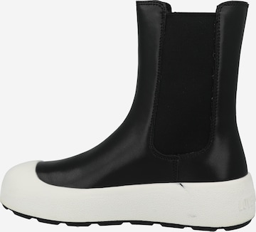 Love Moschino Chelsea boots 'RACE LOVE' i svart