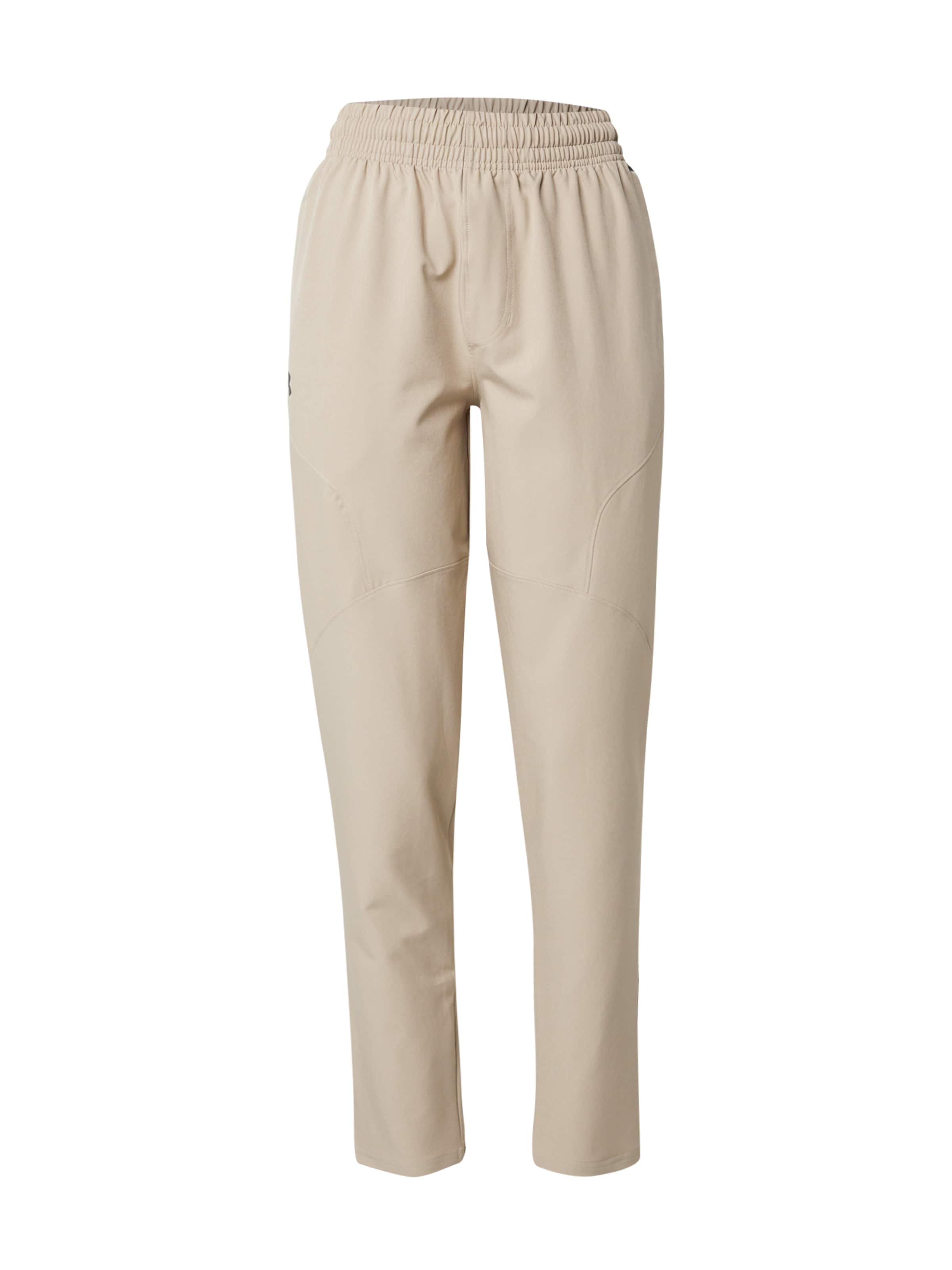 UNDER ARMOUR Tapered Sporthose 'Unstoppable' in Grün: Vorderseite