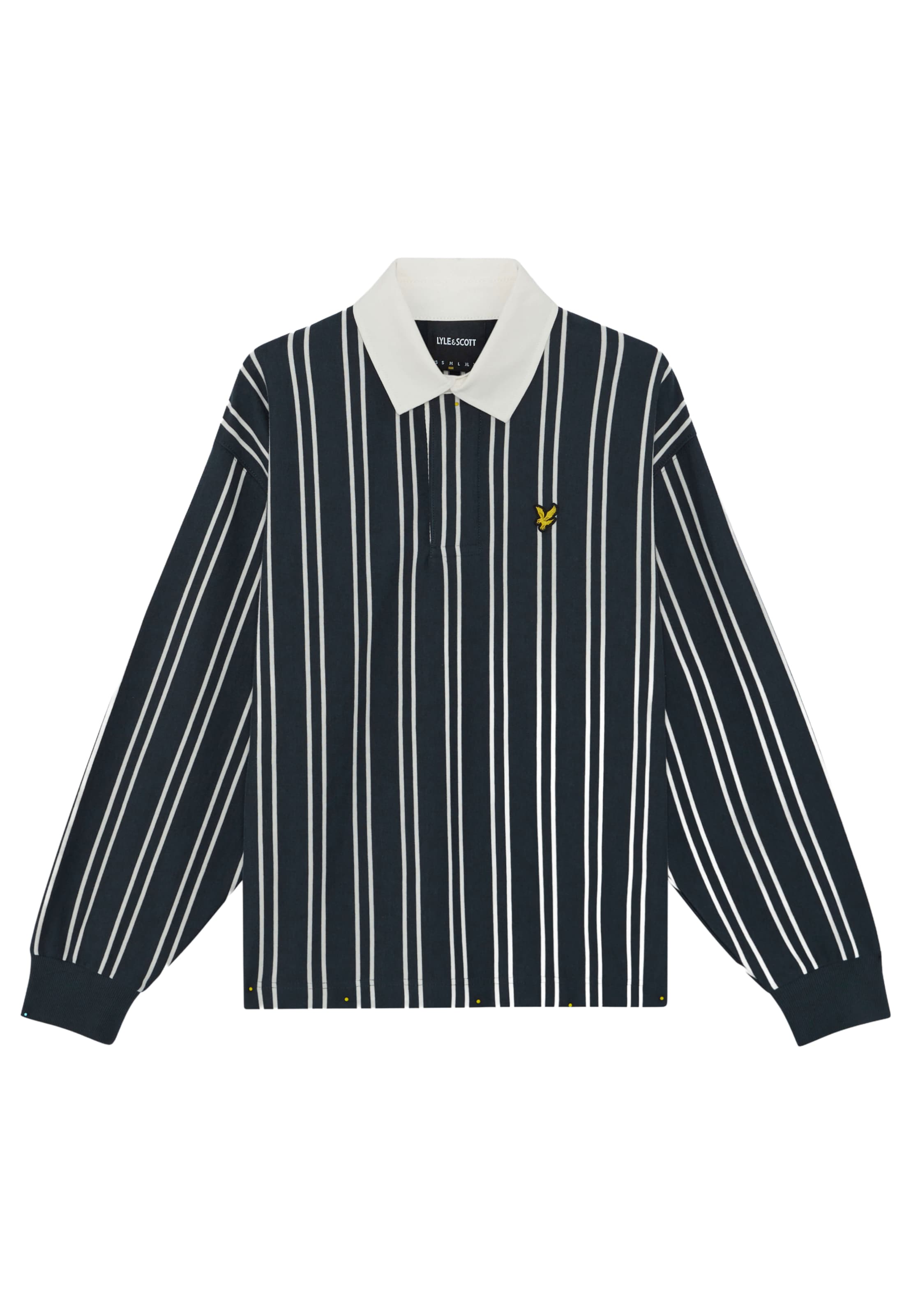 Lyle & Scott Pullover 'Rugby' i blå: forside