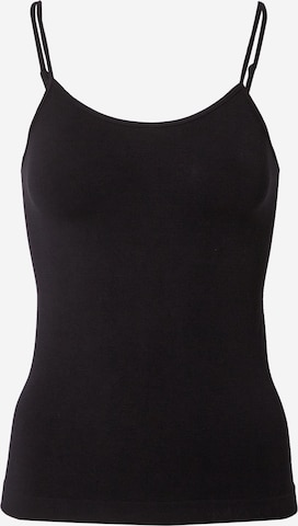 MAGIC Bodyfashion - Camisola interior em preto: frente