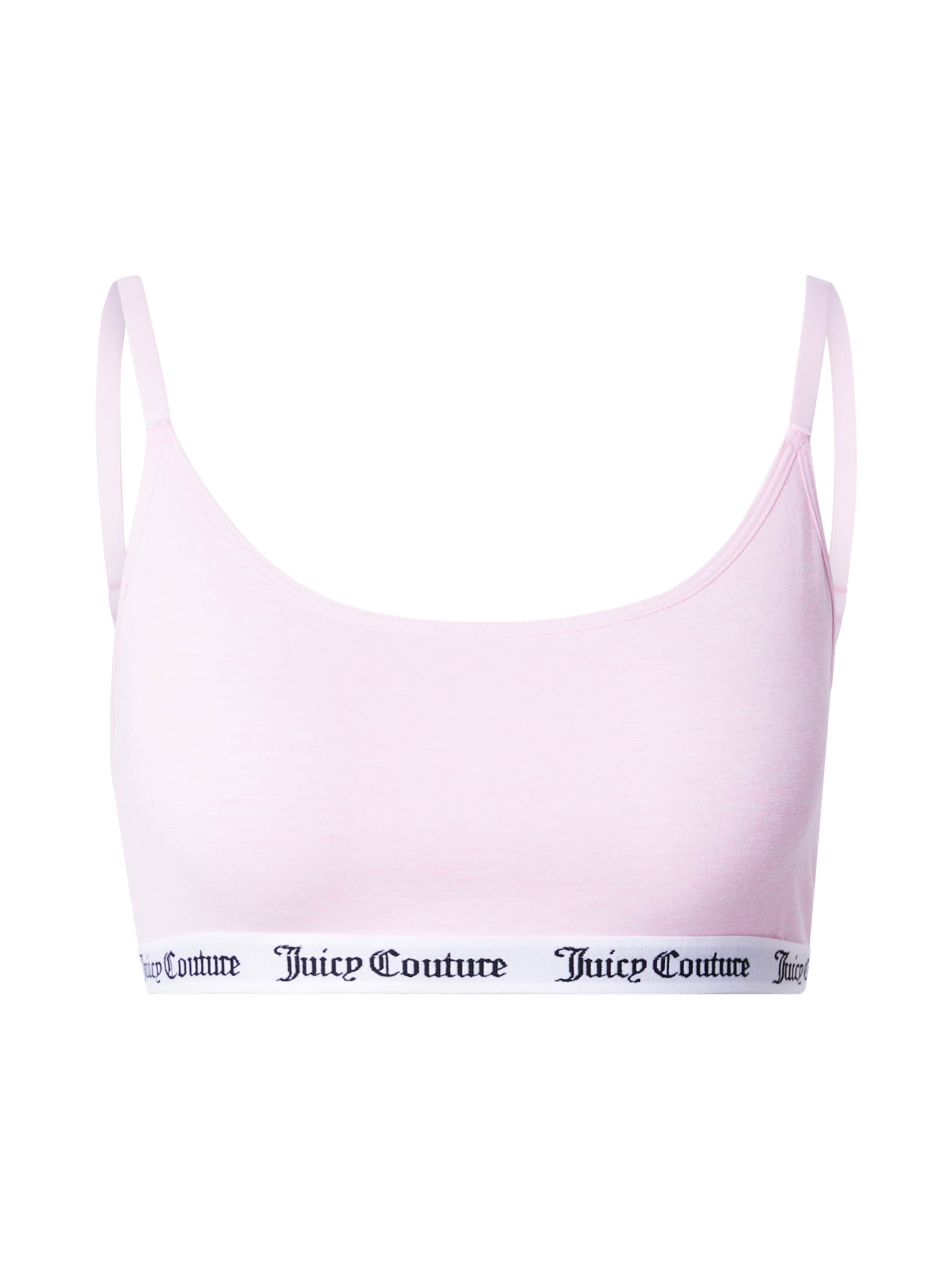 Juicy Couture Bustier Melltartó - rózsaszín: elől