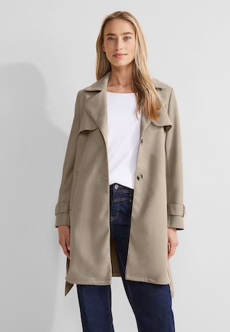 STREET ONE Between-Seasons Coat in Beige