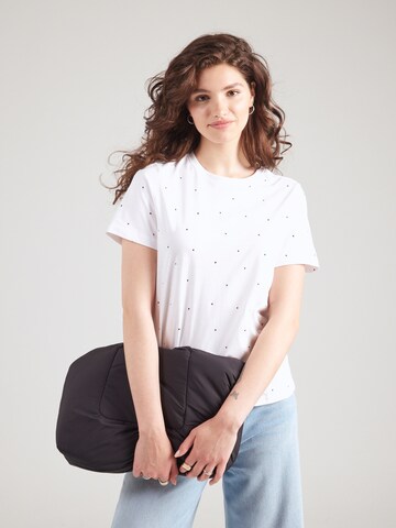 VERO MODA Футболка 'VMPAULINA' в Белый: спереди