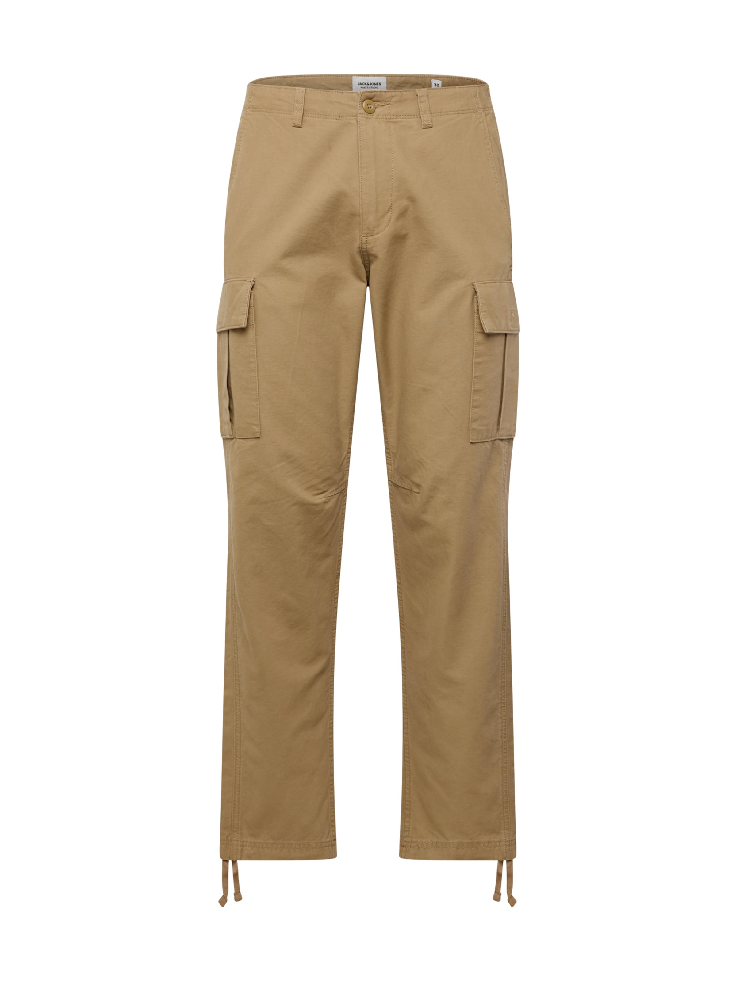 JACK & JONESCargo hlače - smeđa boja: prednji dio