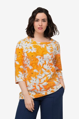 T-shirt Ulla Popken en orange : devant