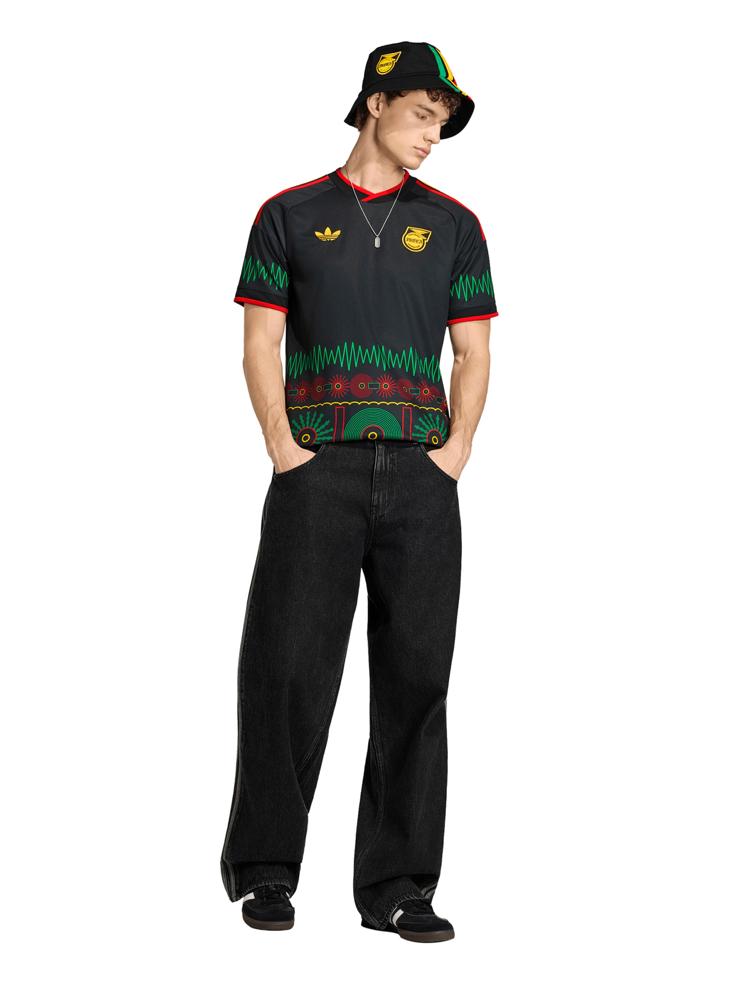 ADIDAS PERFORMANCE Спортивная майка 'JFF A' в Черный