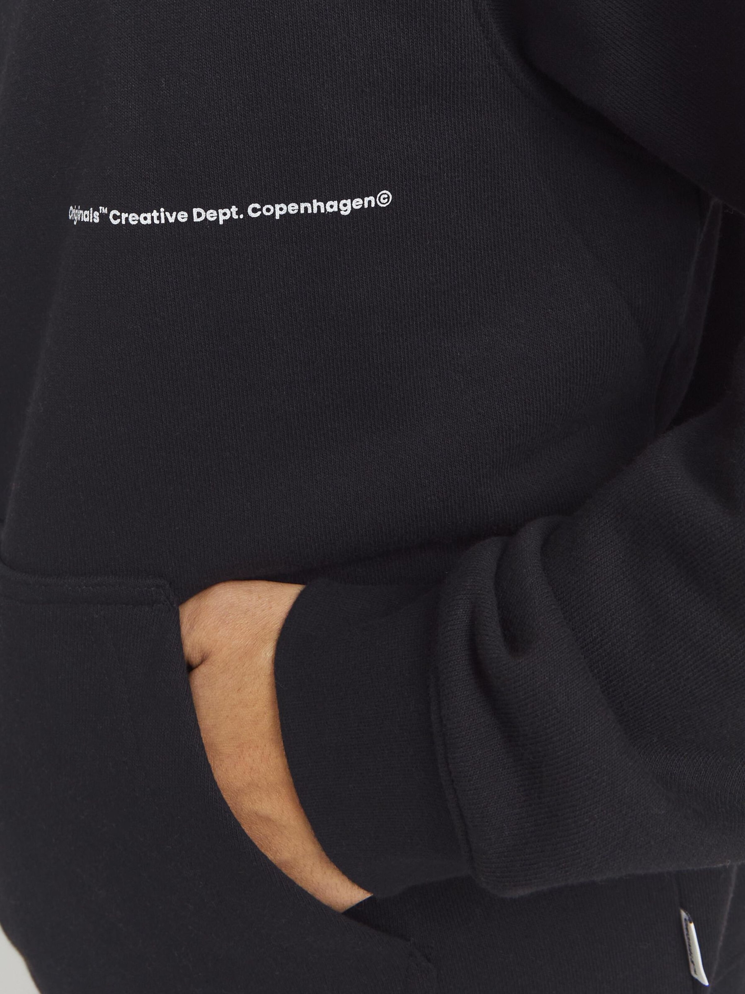 JACK & JONES Sweatshirt in Zwart