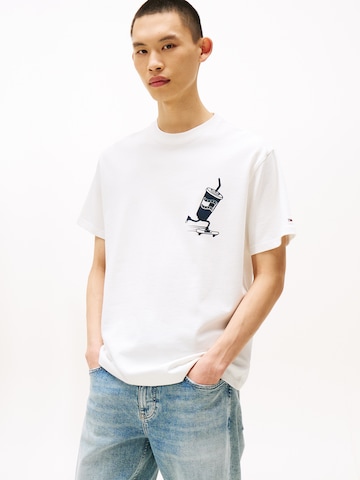 Maglietta di Tommy Jeans in bianco