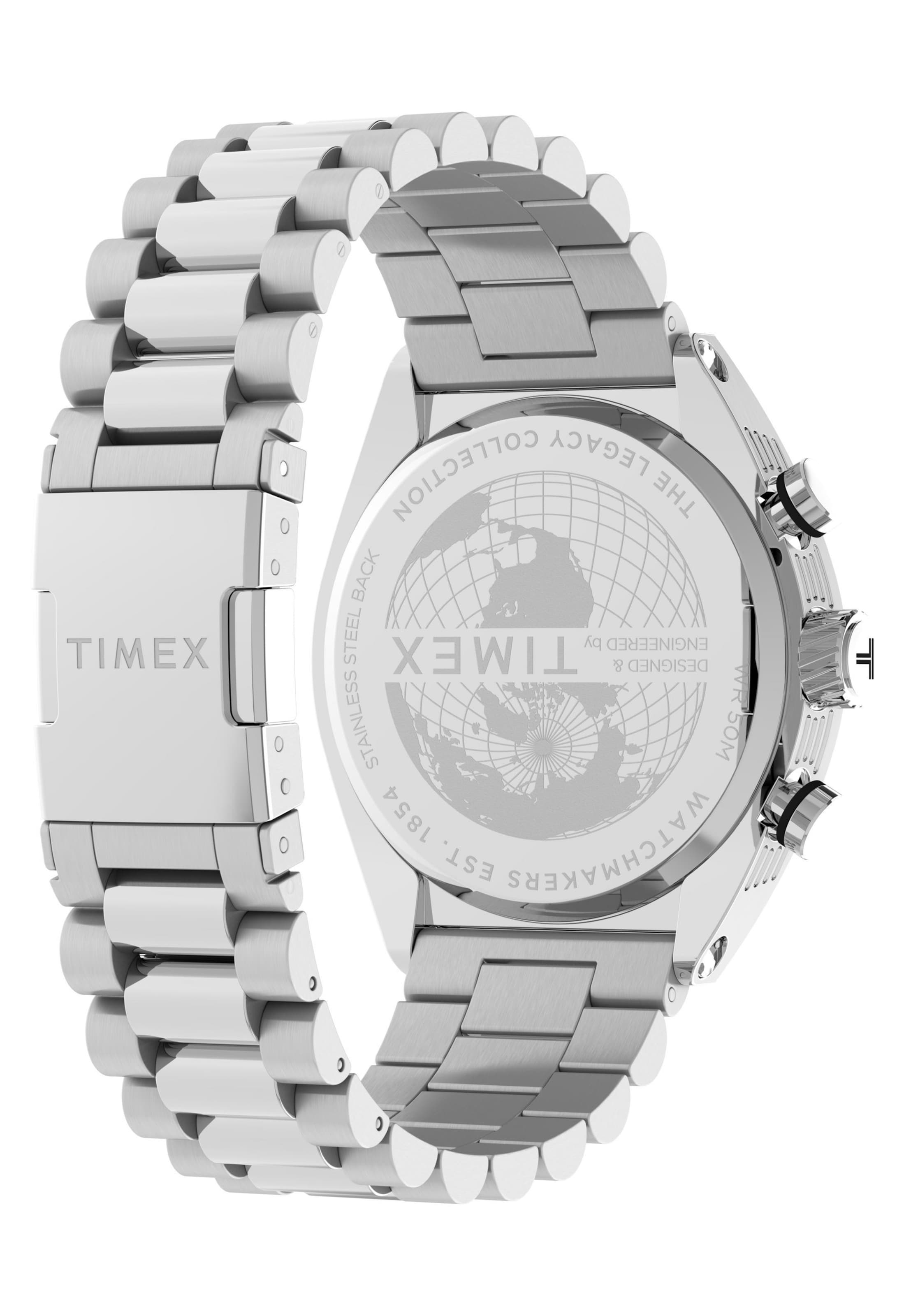 TIMEX Analoguhr in Silber