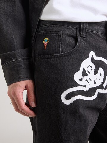 Billionaire Boys Club Широка кройка Дънки 'Ice Cream' в черно